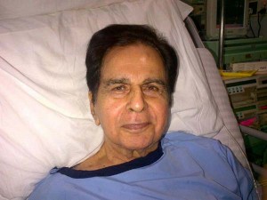 Recent image of Dillip Kumar in Hospital 