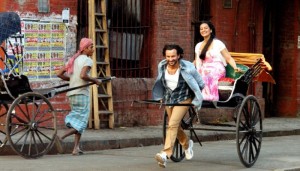 Saif and Sonakshi in Bullett Raja (1)