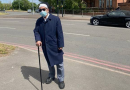 Founder of Birmingham-based charity Islamic Relief marks the end of Ramadan with a four-mile walk while fasting